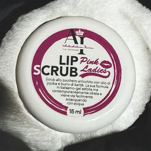 Lip scrub allo zucchero aroma di fragola