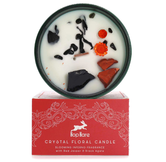 HHC-04
Hop Hare Crystal Magic Flower Candle - The Devil